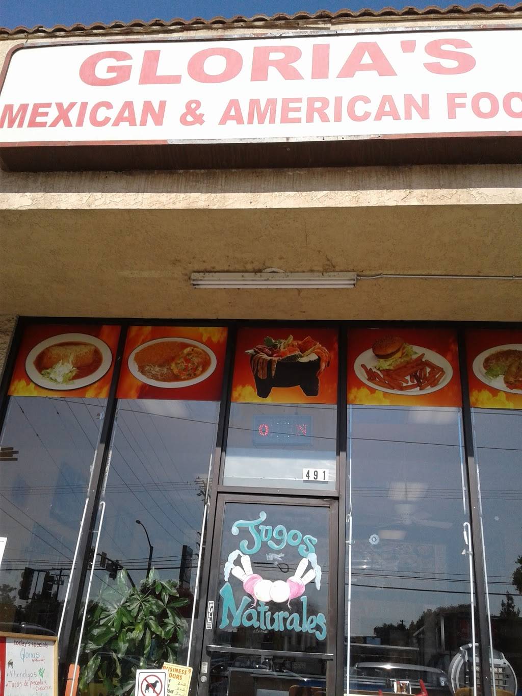 Glorias Mexican & Amer Food | restaurant | 491 S Citrus Ave, Azusa, CA 91702, USA | 6269665353 OR +1 626-966-5353
