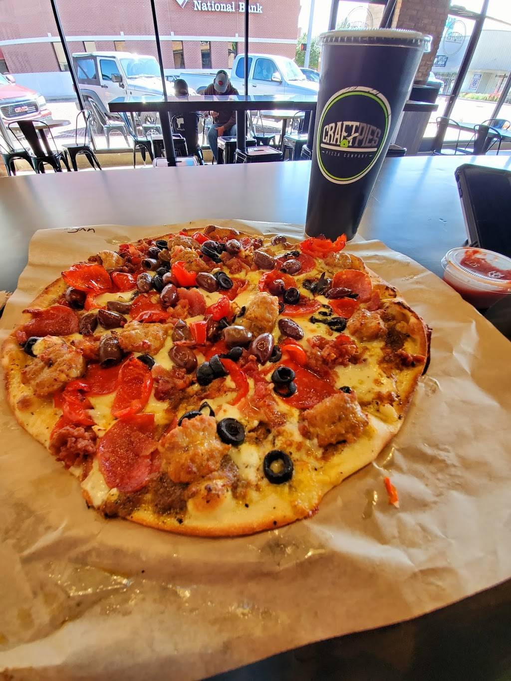 Craft Pie Pizza | restaurant | 103 N 3rd Ave, Durant, OK 74701, USA | 8556110311 OR +1 855-611-0311