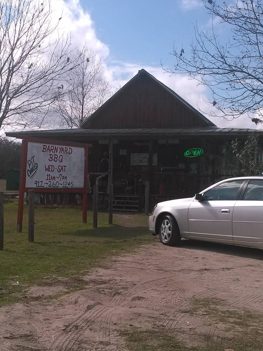 Barnyard BBQ | restaurant | 1030 Old Bell Lake Rd, Douglas, GA 31533, USA | 9122601245 OR +1 912-260-1245