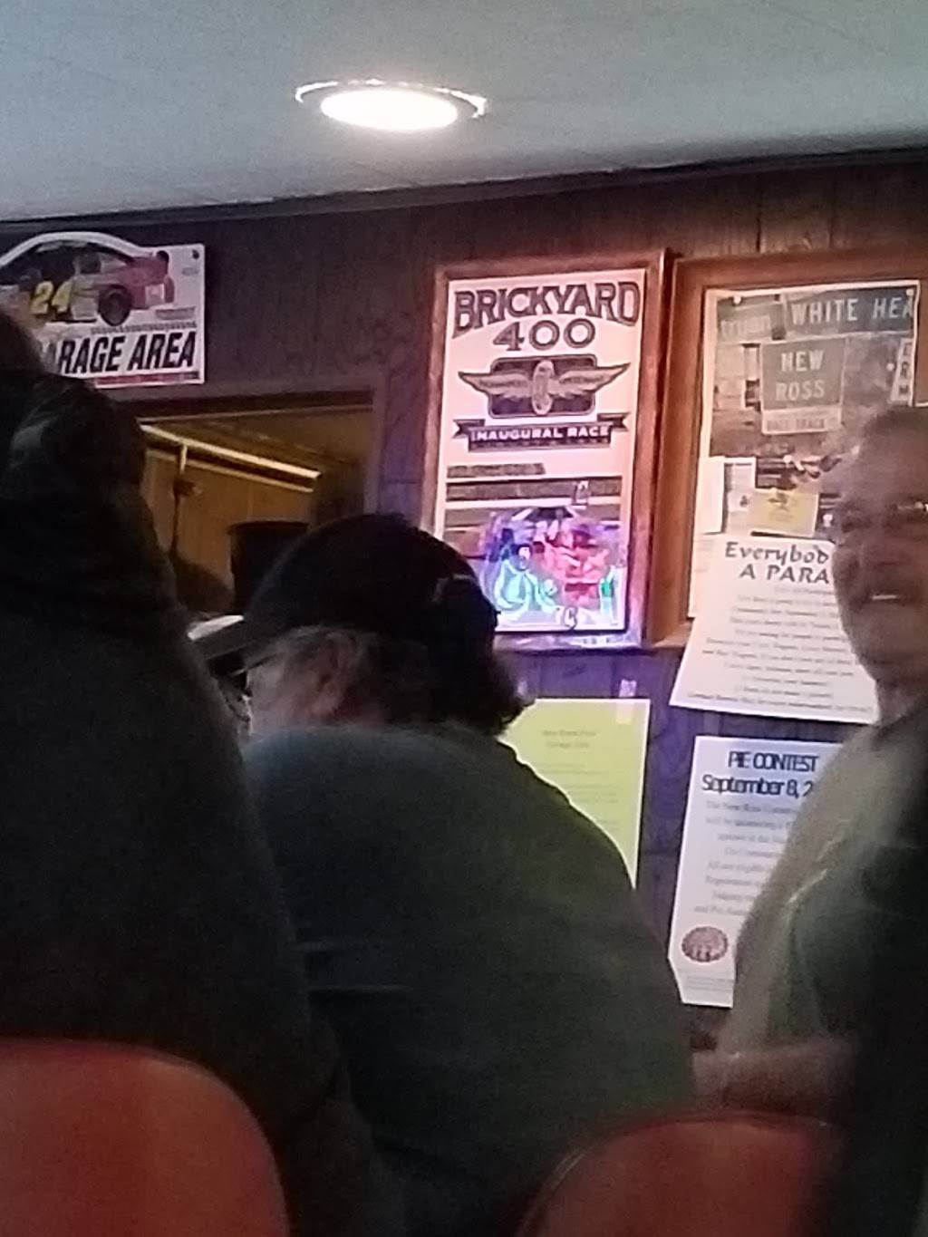 New Ross Steak House | restaurant | 176 Main St, New Ross, IN 47968, USA | 7657239291 OR +1 765-723-9291