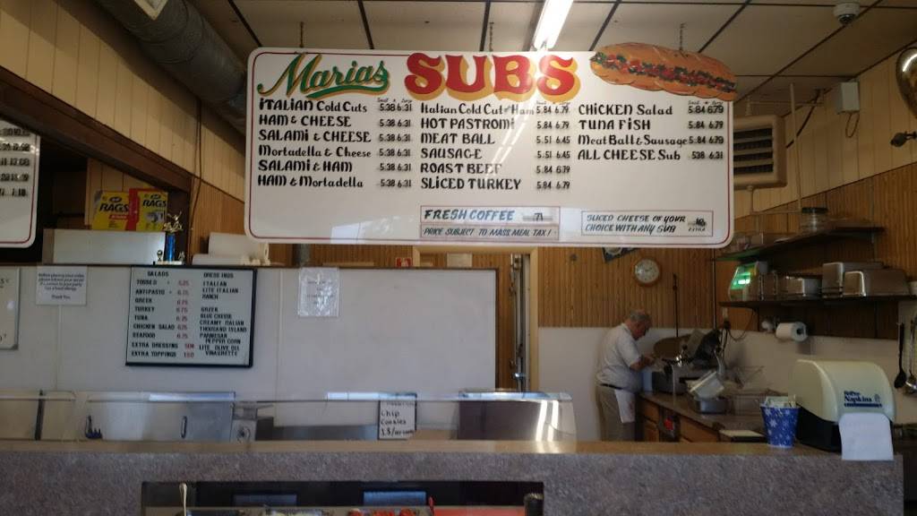 Marias Submarine Sandwich Shop | meal takeaway | 47 Front St, Scituate, MA 02066, USA | 7815452323 OR +1 781-545-2323