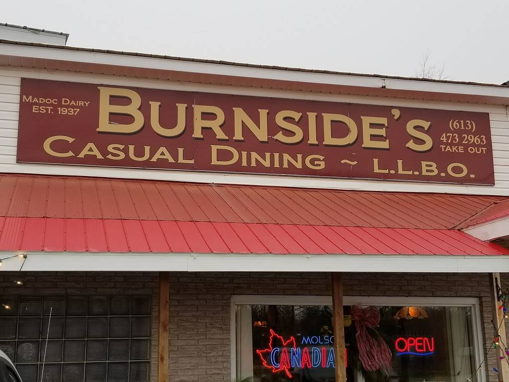 Madoc Dairy - Burnsides Casual Dining | restaurant | 203 Russell St, Madoc, ON K0K 2K0, Canada | 6134732963 OR +1 613-473-2963