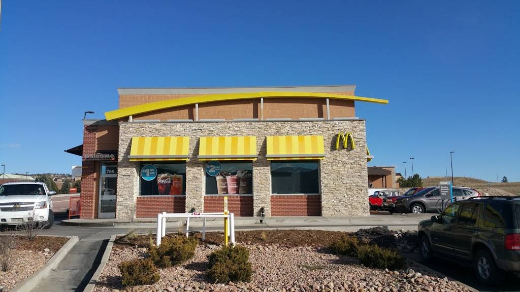 McDonalds | cafe | 765 West Baptist Rd, Colorado Springs, CO 80921, USA | 7194818742 OR +1 719-481-8742
