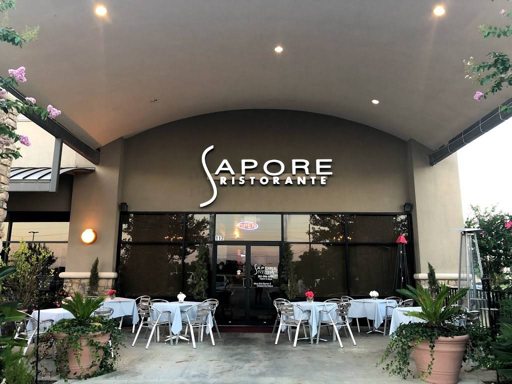 Sapore | restaurant | 6734 Westheimer Lakes N Dr #112, Katy, TX 77494, USA | 2813945999 OR +1 281-394-5999