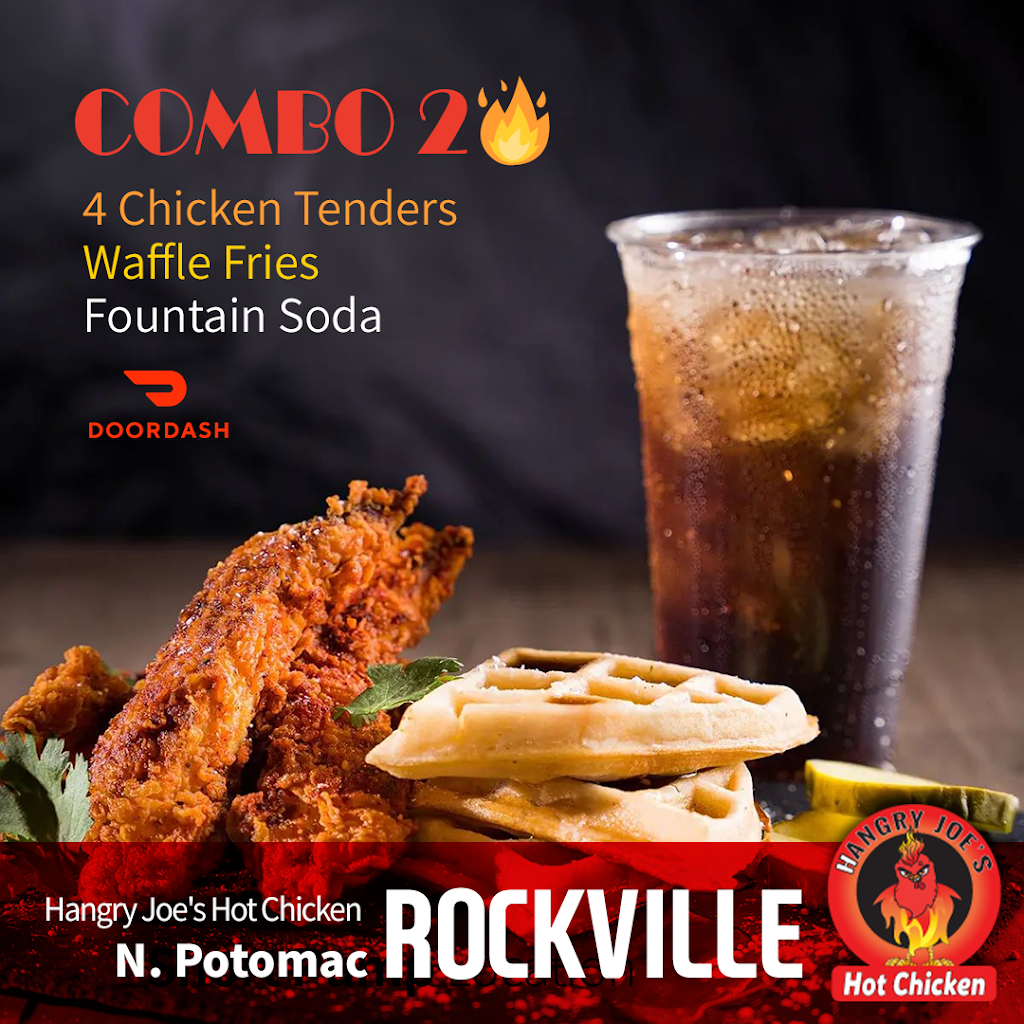 Hangry Joes Hot Chicken, Rockville - N. Potomac | meal takeaway | 10050 Darnestown Rd, Rockville, MD 20850, USA | 2405526066 OR +1 240-552-6066