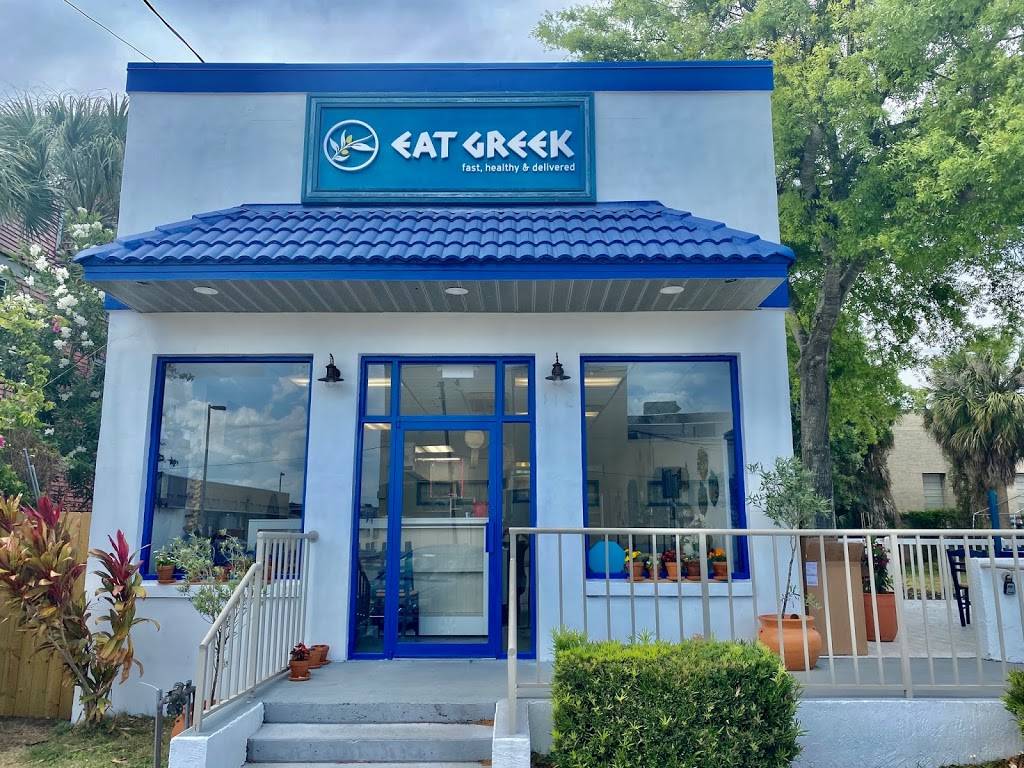 Eat Greek Daytona | restaurant | 112 Bay St, Daytona Beach, FL 32114, USA | 3862369274 OR +1 386-236-9274