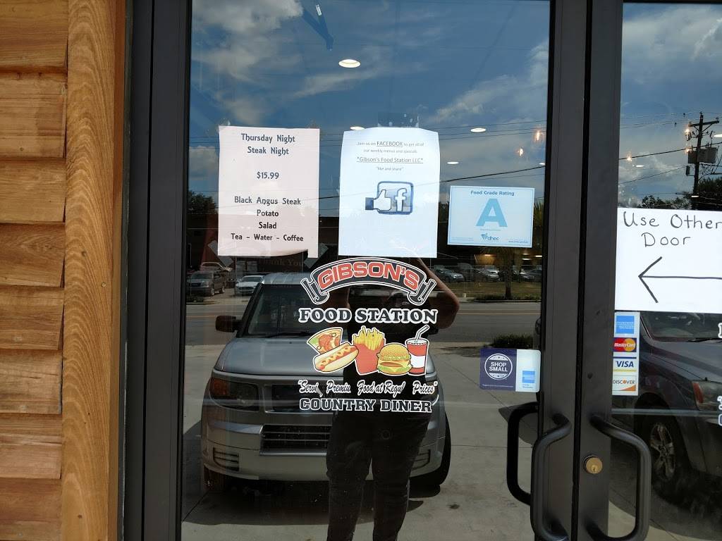 Gibsons Restaurant | restaurant | Norway, SC 29113, USA | 8032632226 OR +1 803-263-2226