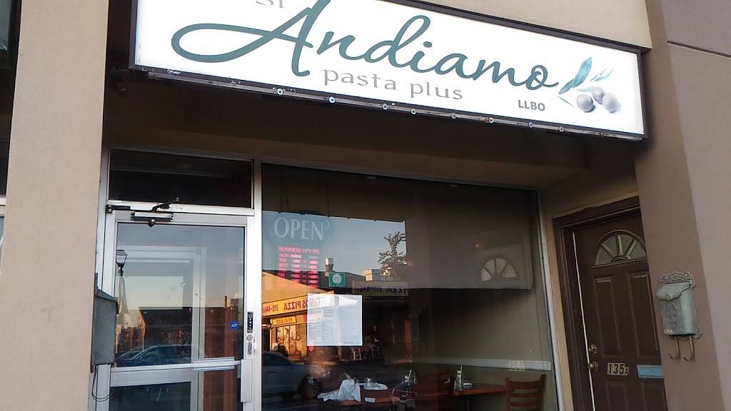Andiamo Pasta Plus | restaurant | 135 Queen St S, Mississauga, ON L5M 1K9, Canada | 9058264904 OR +1 905-826-4904