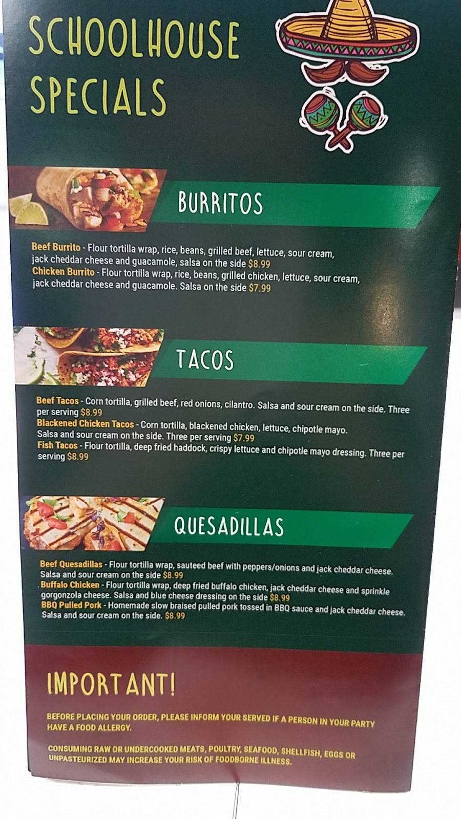 SchoolHouse Pizza | restaurant | 927 Main St, Wakefield, MA 01880, USA | 7815870956 OR +1 781-587-0956