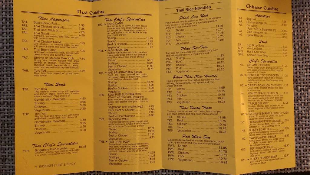 Chi Thai | restaurant | 3333 Pineville-Matthews Rd, Charlotte, NC 28226, USA | 7045449400 OR +1 704-544-9400