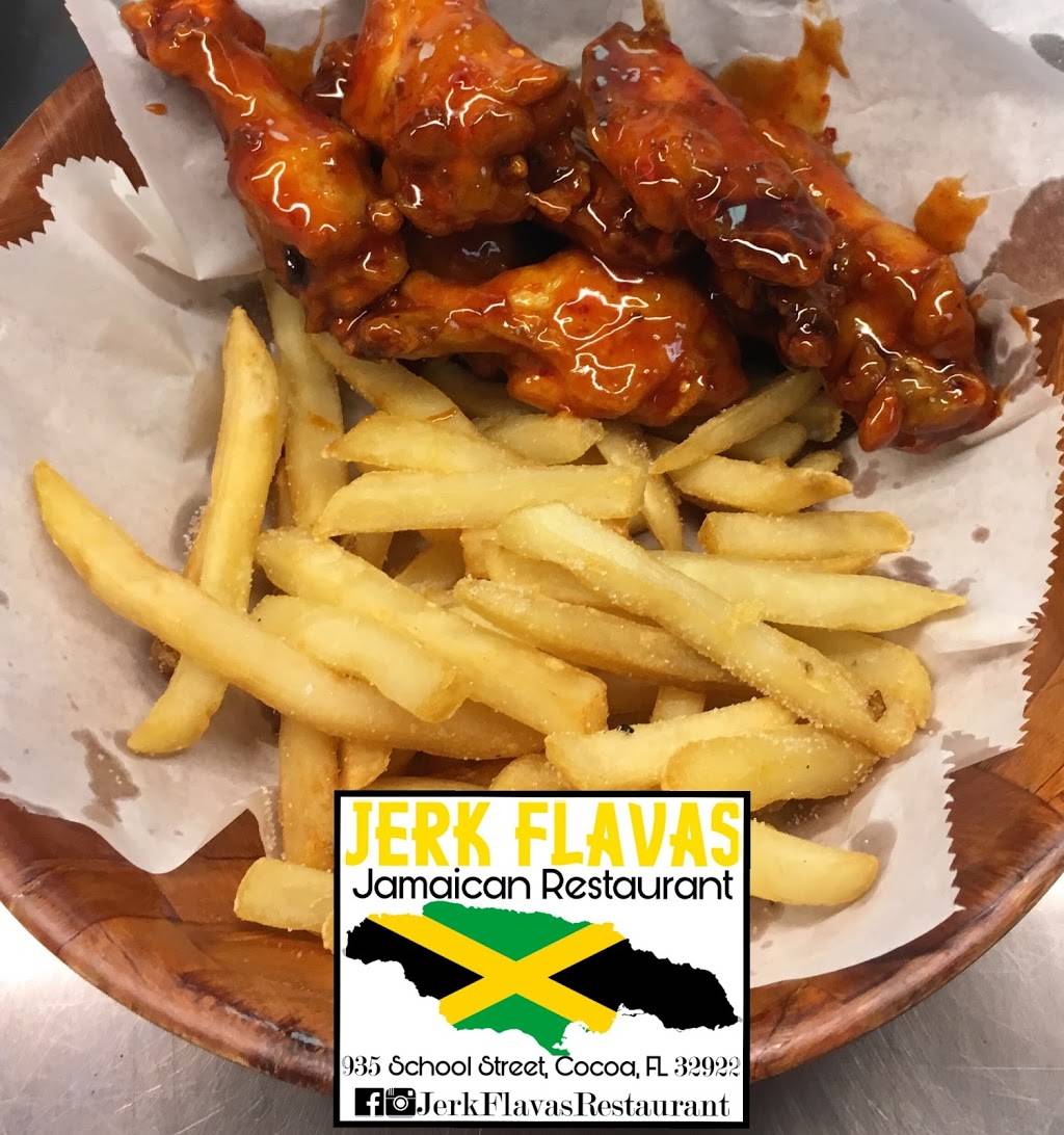 Jerk Flavas Restaurant | restaurant | 935 School St, Cocoa, FL 32922, USA | 3218063583 OR +1 321-806-3583