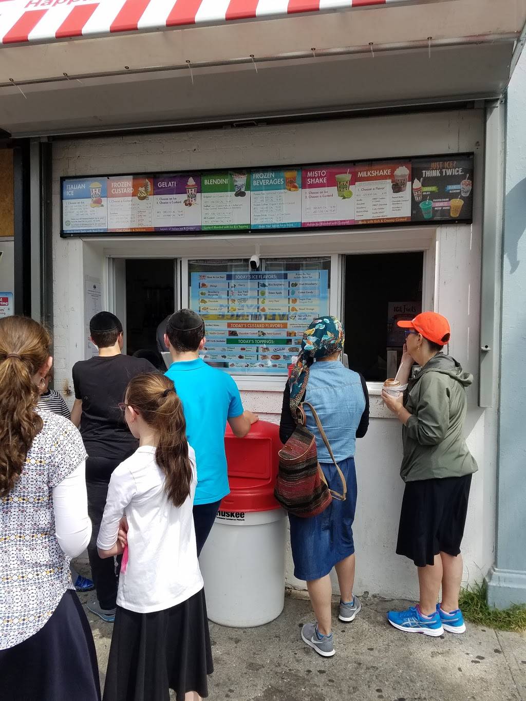 Ritas Italian Ice & Frozen Custard | restaurant | 1317 E 17th St, Brooklyn, NY 11230, USA | 3472546556 OR +1 347-254-6556