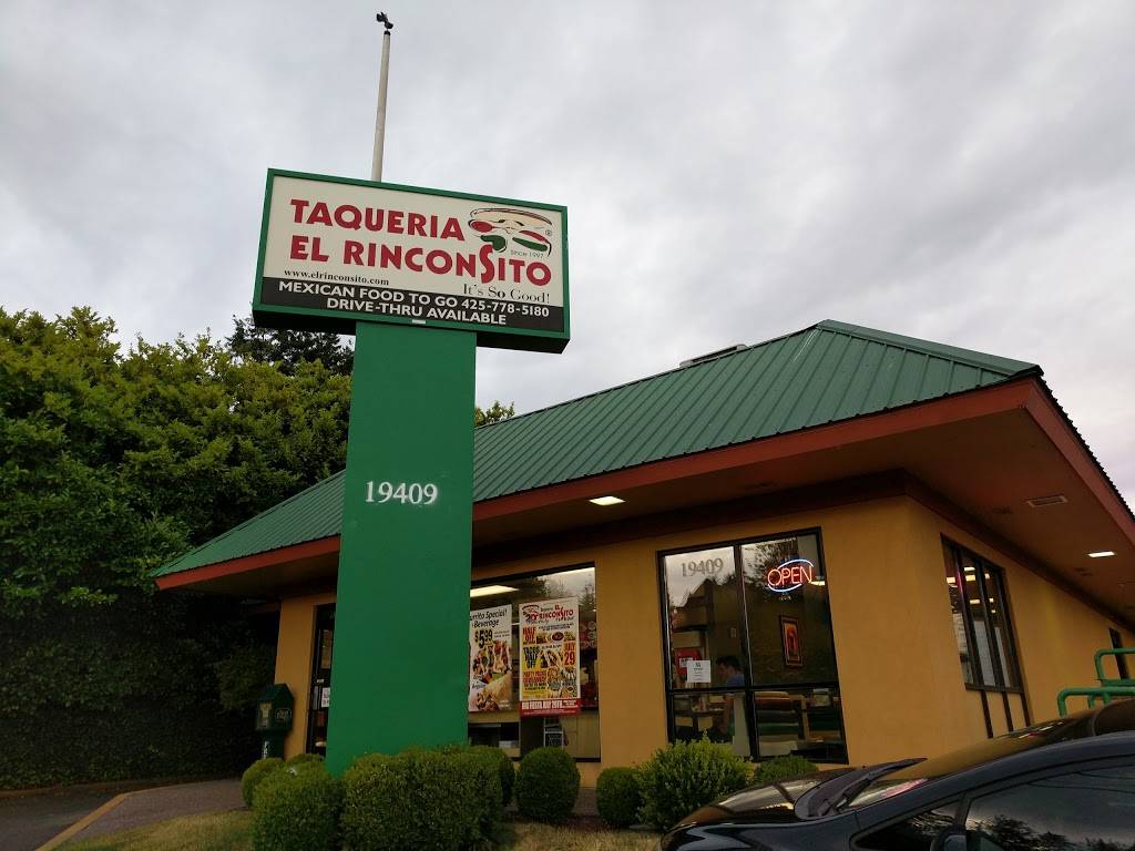 Taqueria El Rinconsito of Lynnwood | restaurant | 19409 36th Ave W #5711, Lynnwood, WA 98036, USA | 4257785180 OR +1 425-778-5180
