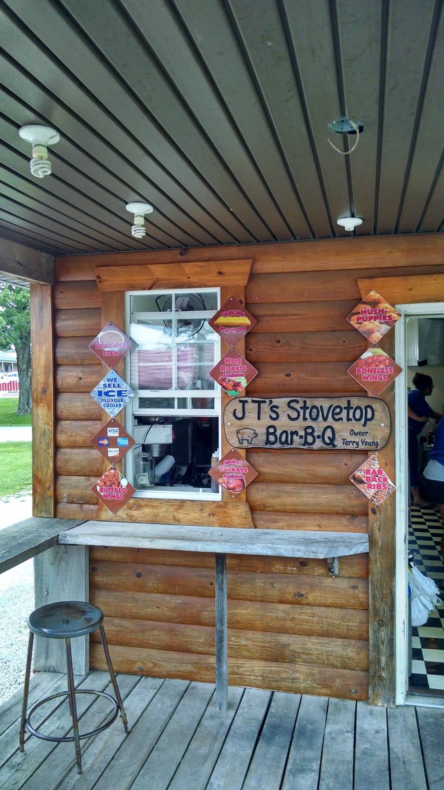 J Ts Stovetop BBQ Co | restaurant | 123 Washington St, West Union, OH 45693, USA | 9375447447 OR +1 937-544-7447