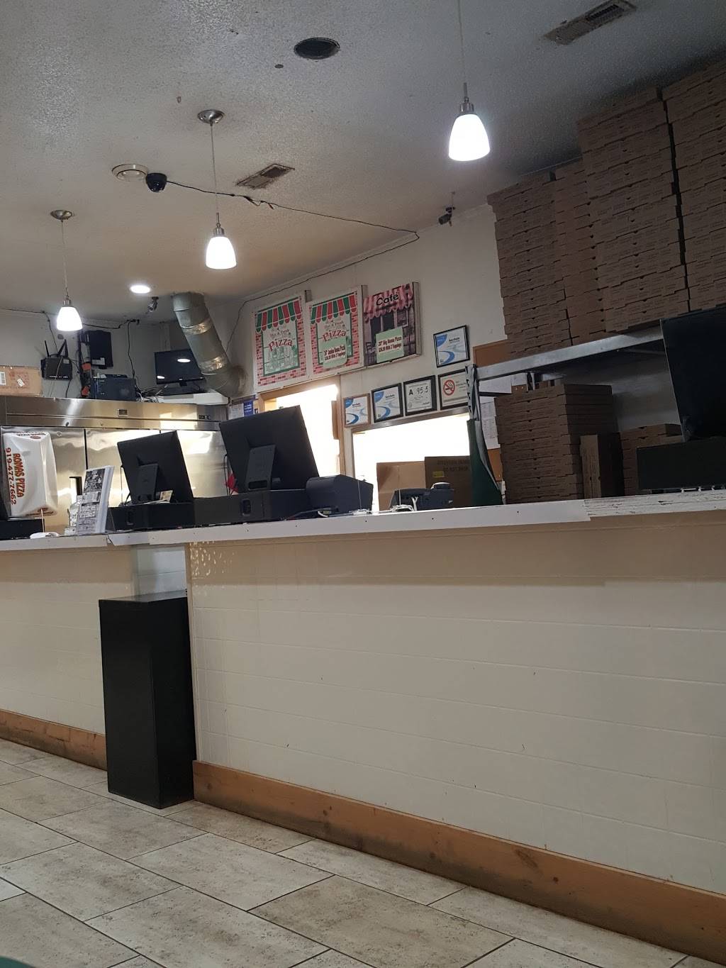 Romas Pizza Rougemont | restaurant | 202 Red Mountain Rd, Rougemont, NC 27572, USA | 9194777662 OR +1 919-477-7662