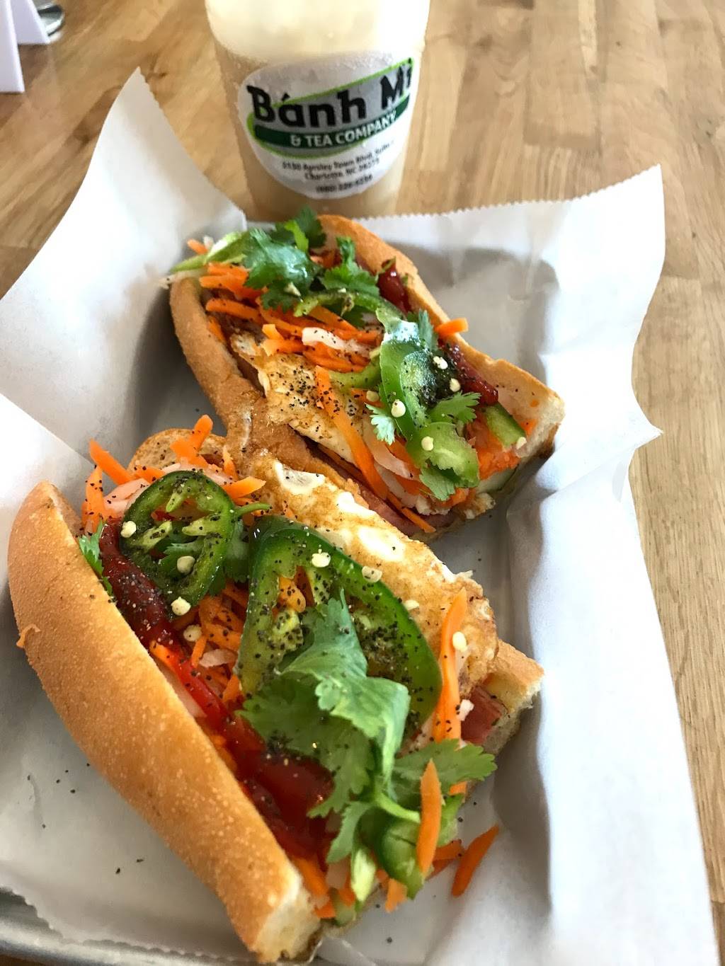 Banh Mi and Tea Company | cafe | 2130 Ayrsley Town Blvd, Charlotte, NC 28273, USA | 9802265239 OR +1 980-226-5239