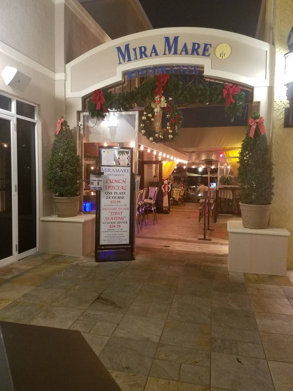 MiraMare Ristorante | restaurant | 4236 Gulf Shore Blvd N, Naples, FL 34103, USA | 2394306273 OR +1 239-430-6273