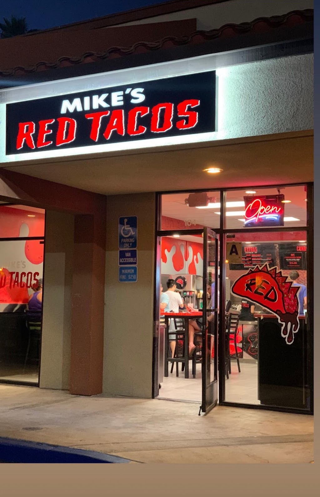 Mikes Red Tacos | restaurant | 4310 Genesee Ave Suite 104, San Diego, CA 92117, USA | 8587374299 OR +1 858-737-4299