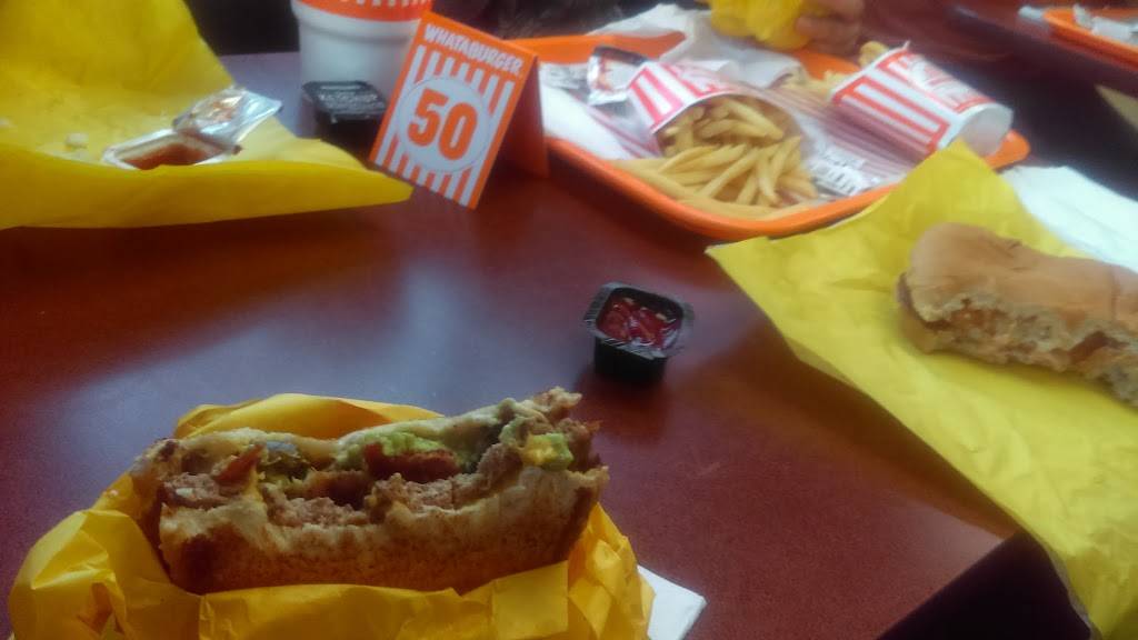 Whataburger | restaurant | 12663 Veterans Memorial Dr, Houston, TX 77014, USA | 2814401347 OR +1 281-440-1347