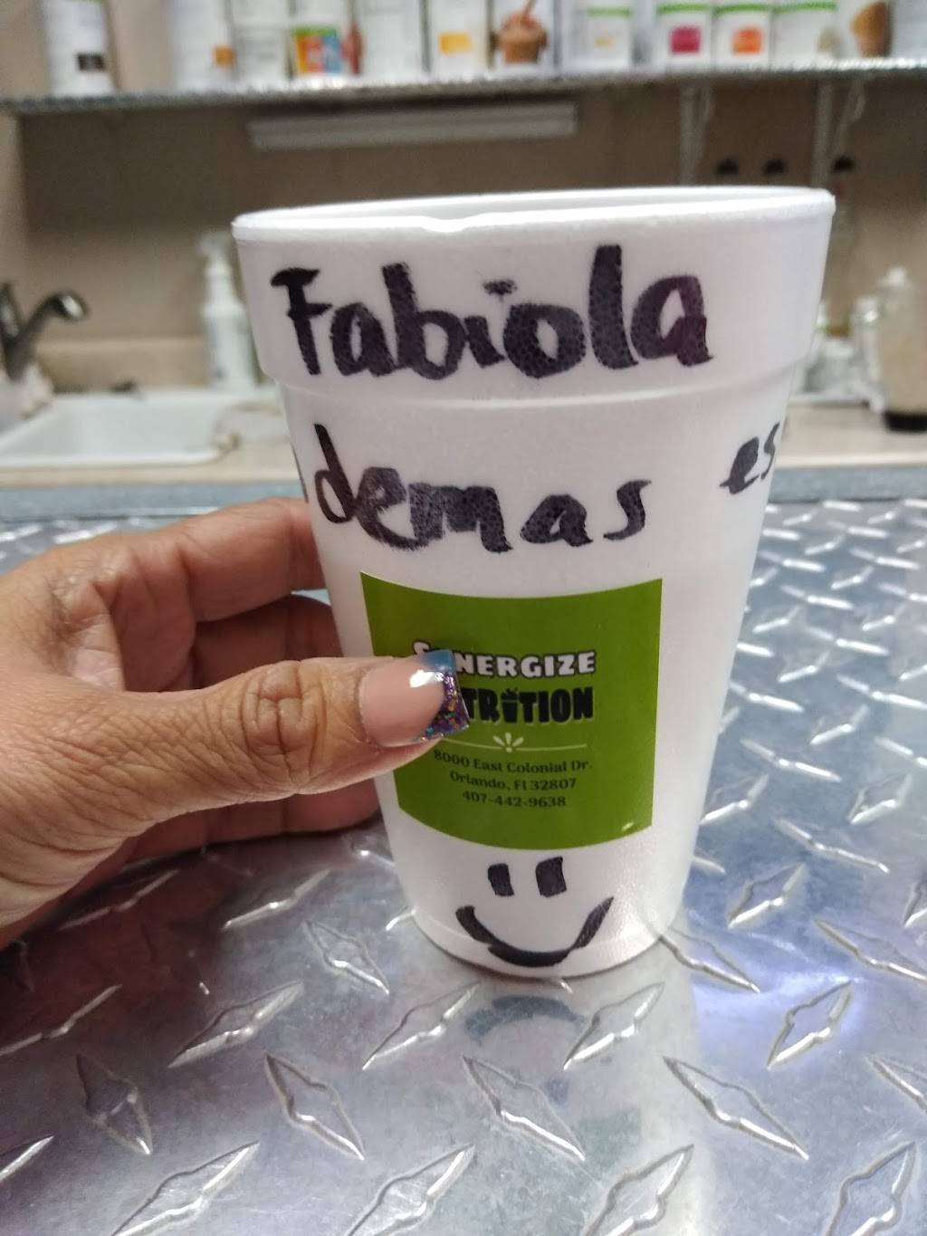 Synergize Nutrition (Herbalife Nutrition Club) | restaurant | 8000 E Colonial Dr, Orlando, FL 32807, USA | 7873001445 OR +1 787-300-1445