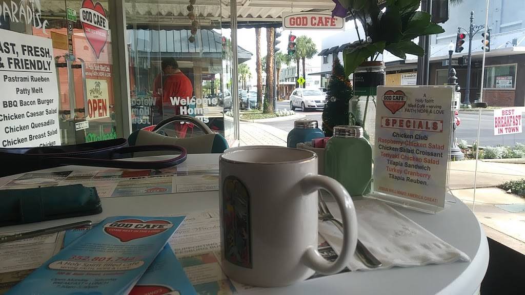 God Cafe | restaurant | 300 W Main St, Leesburg, FL 34748, USA | 3528017447 OR +1 352-801-7447