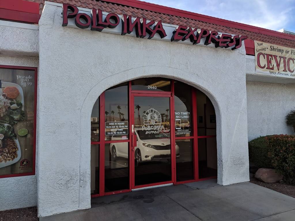 Pollo Inka Express | restaurant | 2440 S Maryland Pkwy, Las Vegas, NV 89104, USA | 7025227871 OR +1 702-522-7871