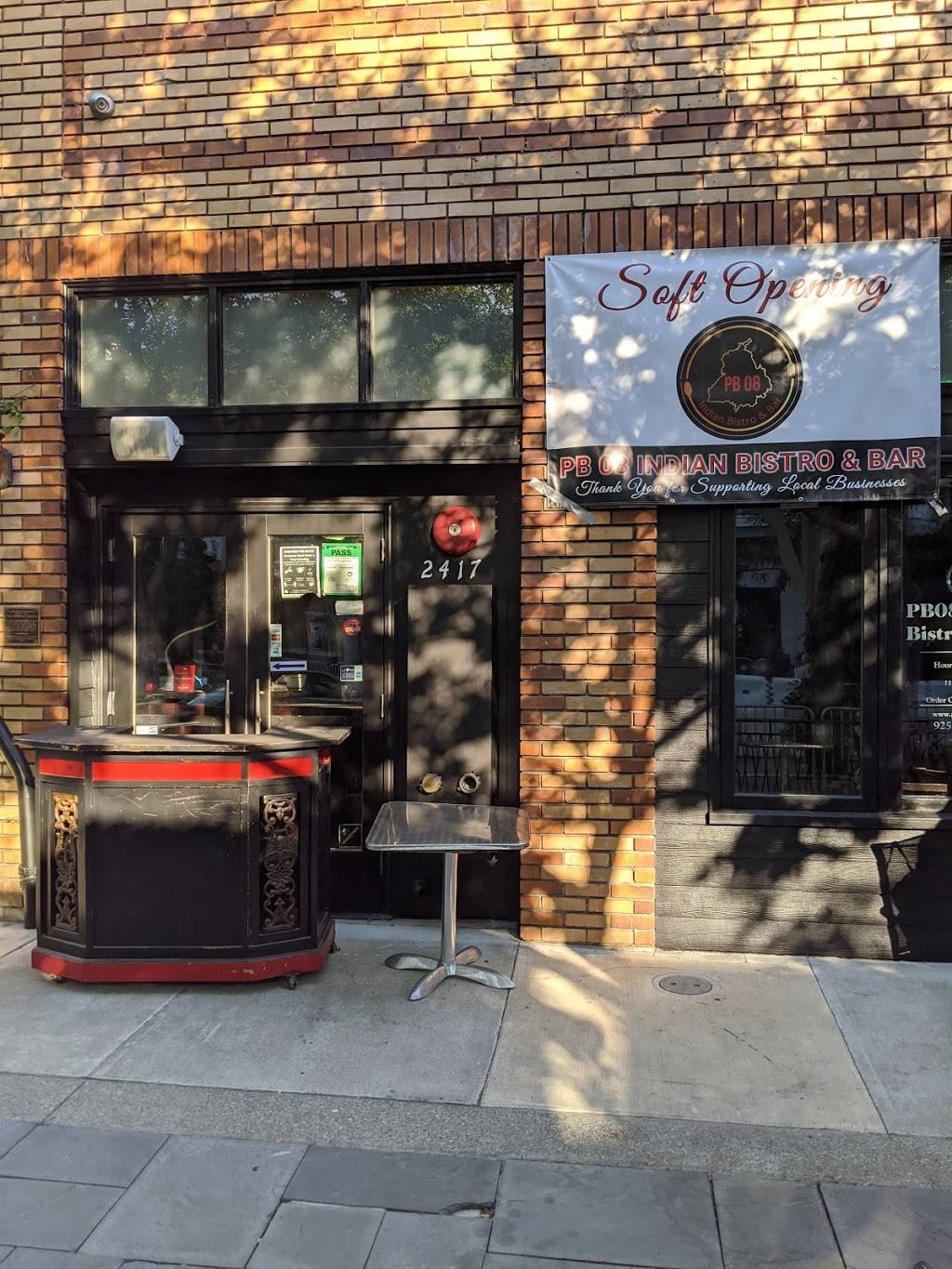 PB08 Indian Bistro & Bar | restaurant | 2417 First St, Livermore, CA 94550, USA | 9254472100 OR +1 925-447-2100