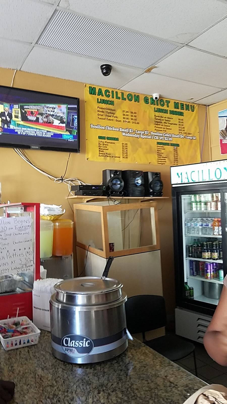 Macillon Grio Fish & Chicken | restaurant | 1026 N Miami Beach Blvd, North Miami Beach, FL 33162, USA | 7863206093 OR +1 786-320-6093