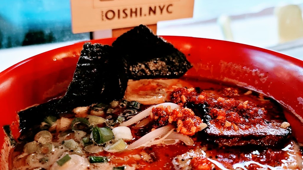 Oishi Noodle Bar | restaurant | 9324 3rd Ave, Brooklyn, NY 11209, USA | 3475604001 OR +1 347-560-4001