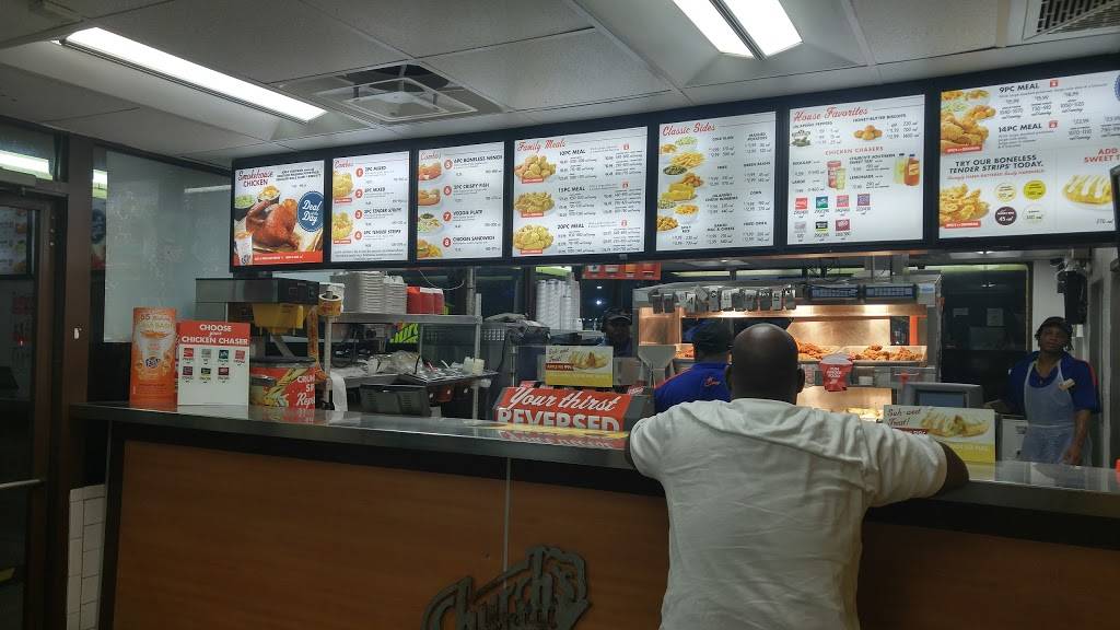 Churchs Chicken | restaurant | 3201 E Hillsborough Ave, Tampa, FL 33610, USA | 8132387900 OR +1 813-238-7900