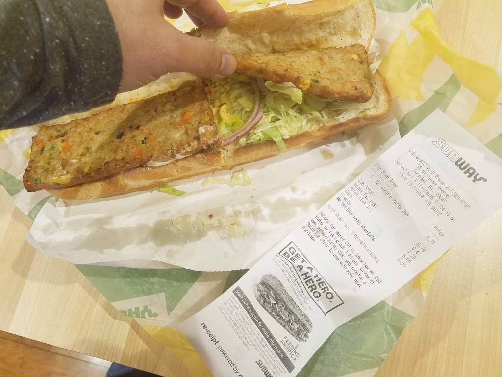 Subway | restaurant | 35 Bellevue Ave, Penndel, PA 19047, USA | 2675605108 OR +1 267-560-5108