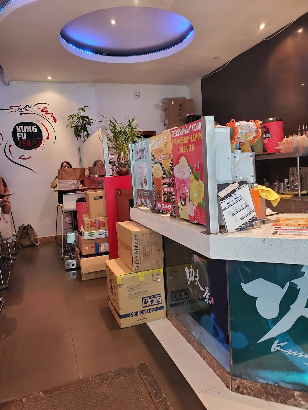 Kung Fu Tea | cafe | 86-12 Justice Ave, Queens, NY 11373, USA | 7188991189 OR +1 718-899-1189
