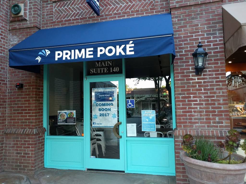Prime Poke | restaurant | 349 Main St #140, Pleasanton, CA 94566, USA | 9255233963 OR +1 925-523-3963