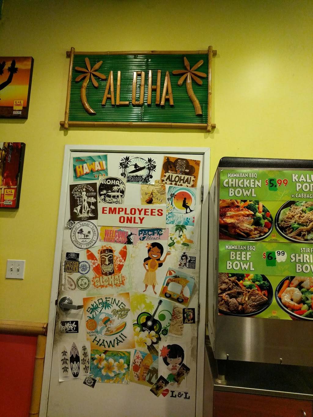 L&L Hawaiian Barbecue | restaurant | 319 S Arroyo Pkwy #10, Pasadena, CA 91105, USA | 6265834960 OR +1 626-583-4960