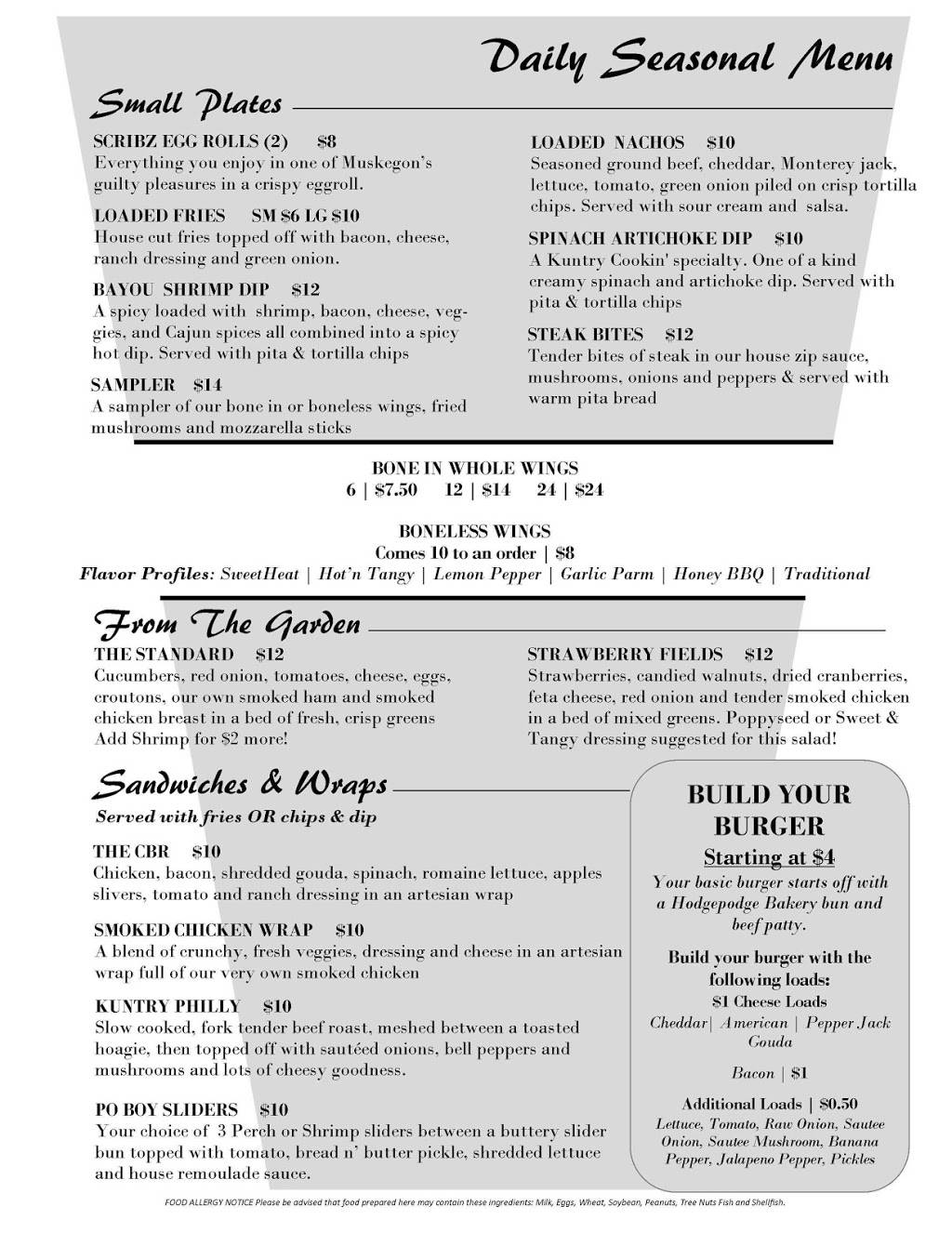 Kuntry Cookin’ | restaurant | 446 W Western Ave, Muskegon, MI 49440, USA | 2317888553 OR +1 231-788-8553