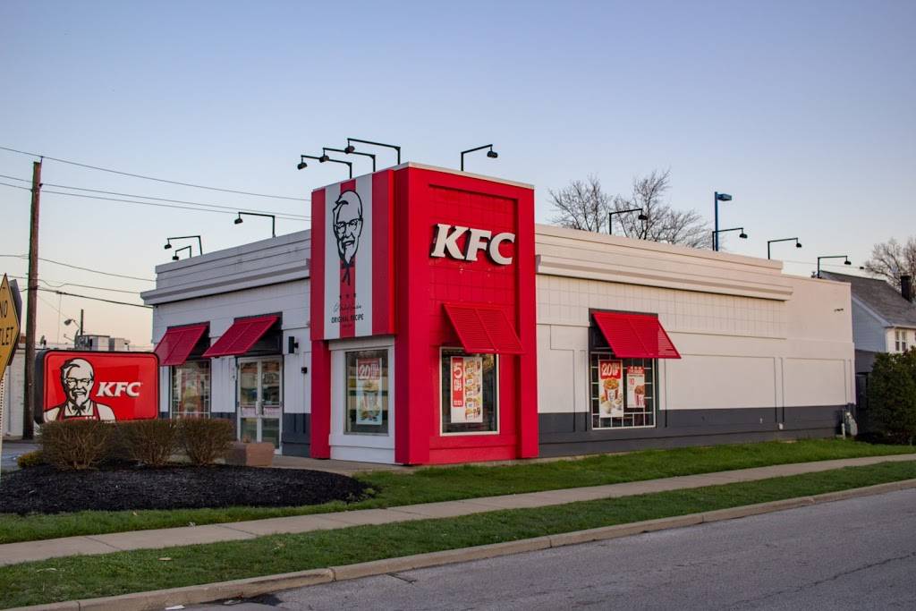 KFC | restaurant | 4001 Mayfield Rd, South Euclid, OH 44121, USA | 2162912220 OR +1 216-291-2220