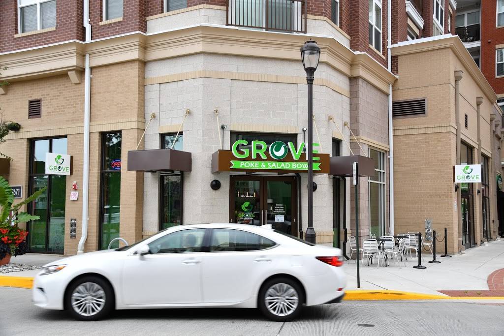 Grove - Poke & Salad Bowl | restaurant | 2673 Avenir Pl C, Vienna, VA 22180, USA | 5712823471 OR +1 571-282-3471