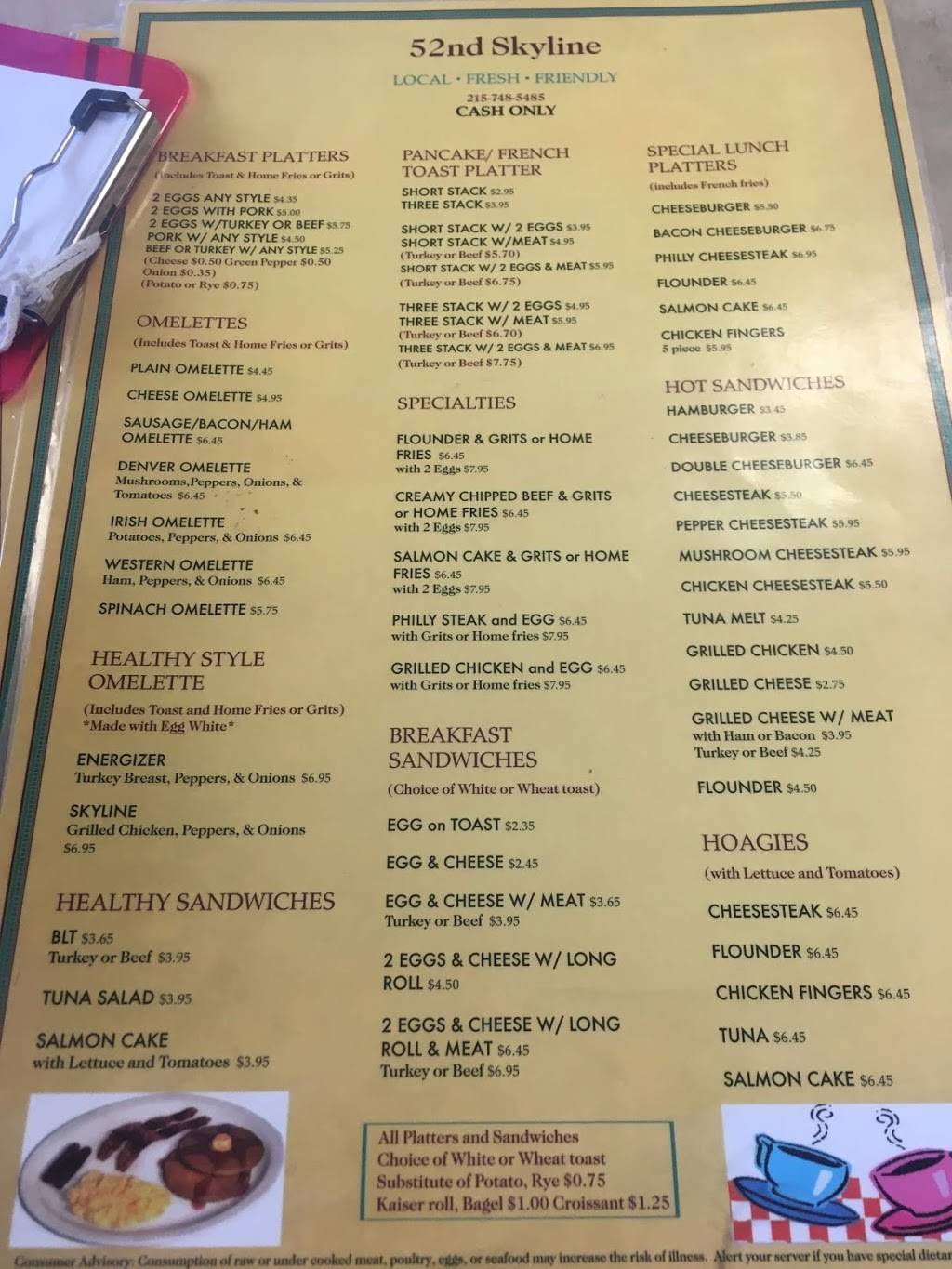 52nd Skyline | meal takeaway | 47 S 52nd St, Philadelphia, PA 19139, USA | 2157485485 OR +1 215-748-5485