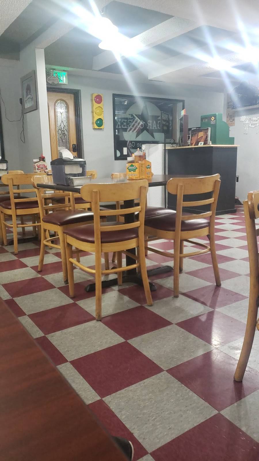 Sugar Creek BBQ | restaurant | 4359 State Rd 46, Nashville, IN 47448, USA | 8129885810 OR +1 812-988-5810