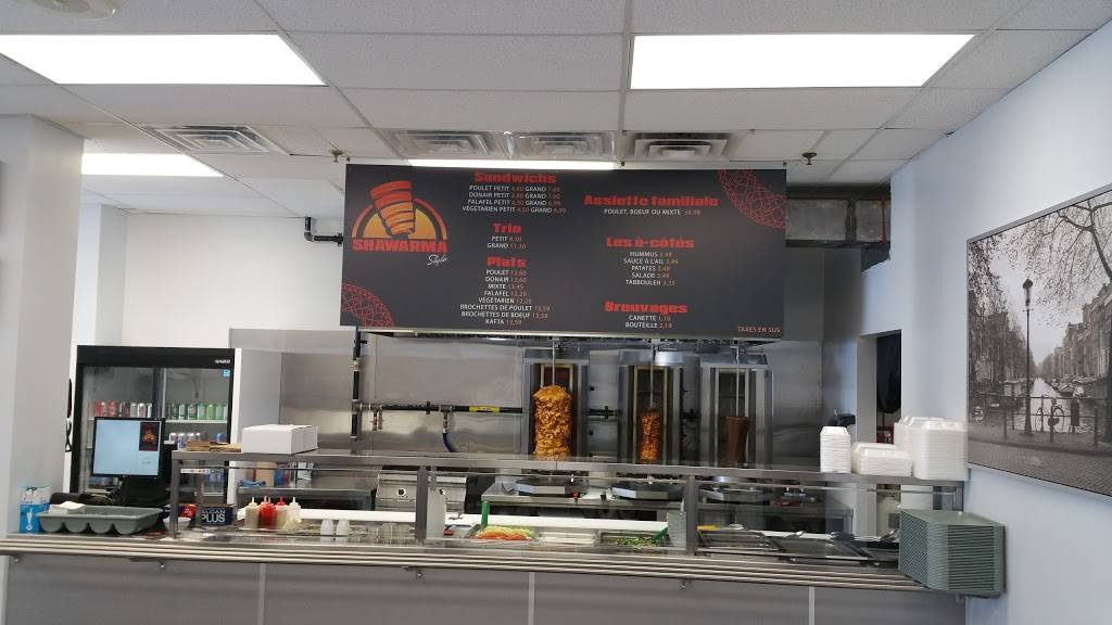 Shawarma style | restaurant | 207 Boulevard du Mont-Bleu, Gatineau, QC J8Z 2M3, Canada | 8195254434 OR +1 819-525-4434