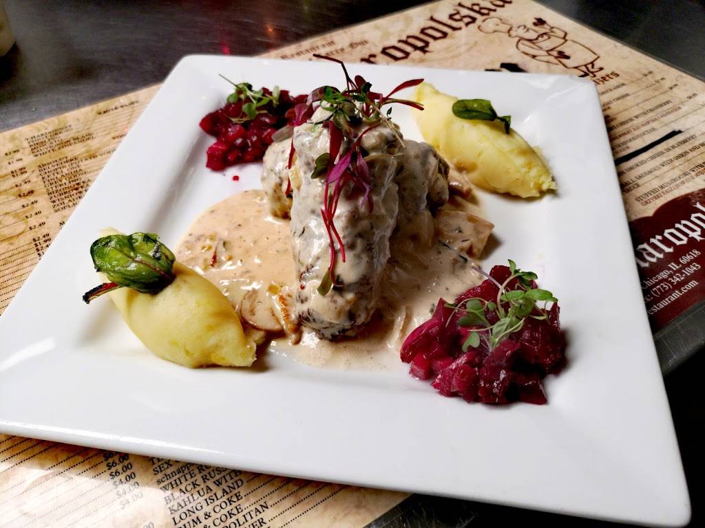 Staropolska Restaurant | restaurant | 3030 N Milwaukee Ave, Chicago, IL 60618, USA | 7733420779 OR +1 773-342-0779