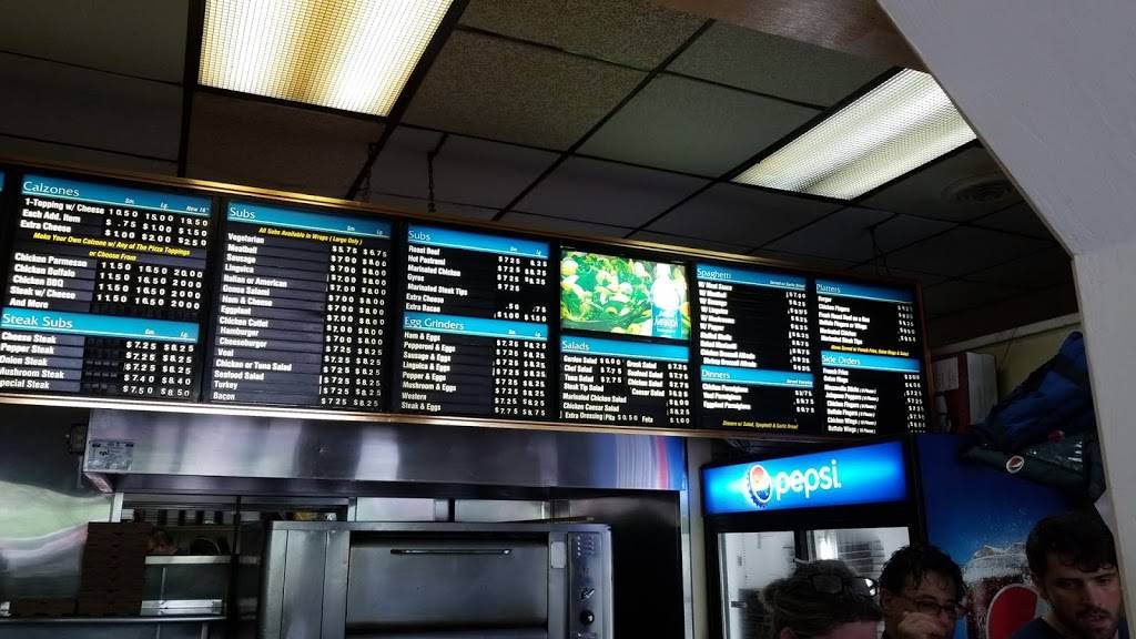 Santoros Pizza & Subs | restaurant | 1 Depot St, East Wareham, MA 02538, USA | 5082954455 OR +1 508-295-4455