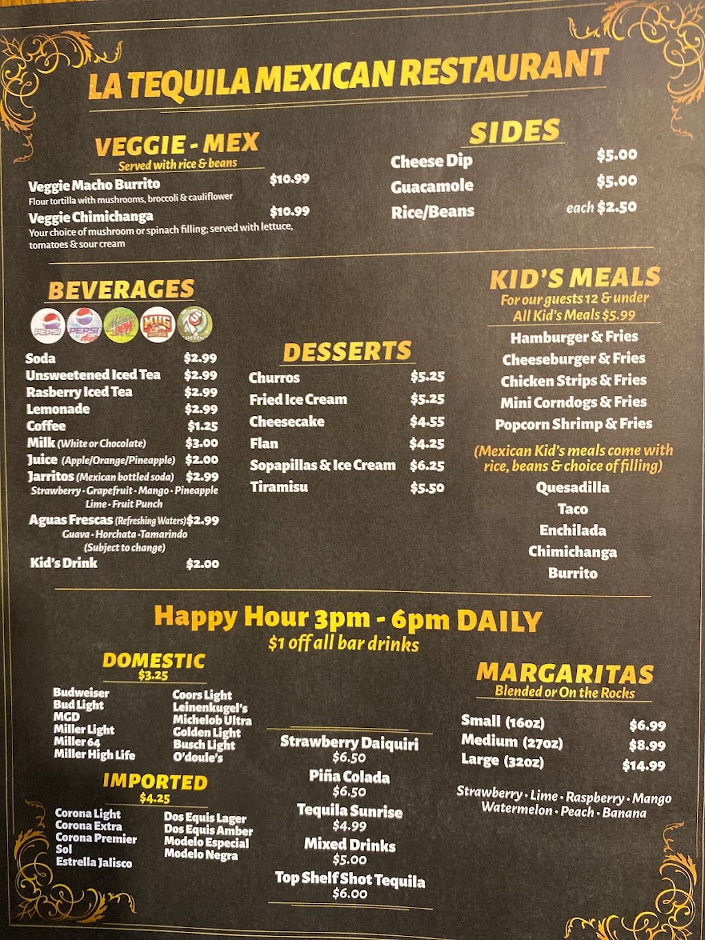 La Tequila | restaurant | 2056 S Pokegama Ave, Grand Rapids, MN 55744, USA | 2189995760 OR +1 218-999-5760