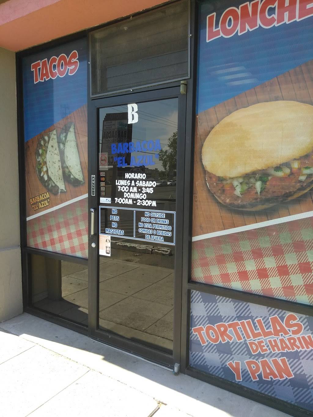 Barbacoa El Azul | restaurant | Pebble Hills Blvd, El Paso, TX 79936, USA | 9156302061 OR +1 915-630-2061