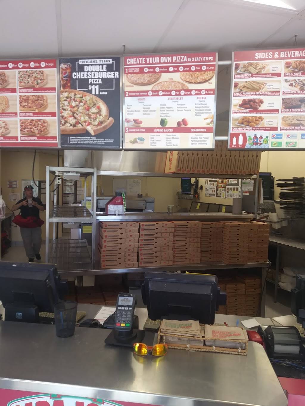 Papa Johns Pizza | restaurant | 3869 W Hillsboro Blvd, Deerfield Beach, FL 33442, USA | 9544217272 OR +1 954-421-7272