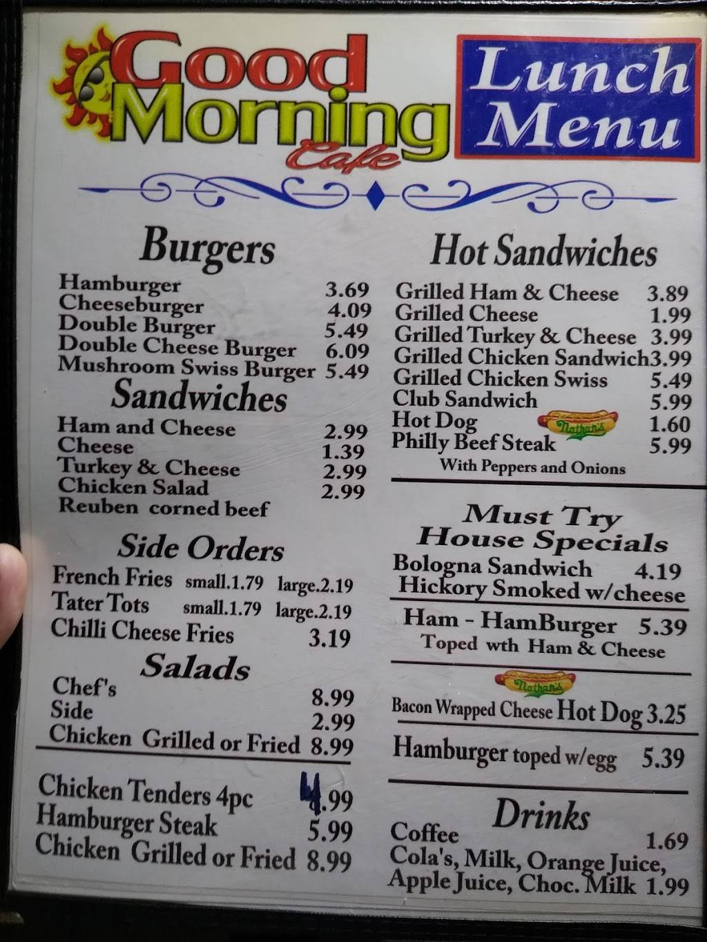 Good Morning Cafe | restaurant | 7120 Blue Springs Pkwy, Mosheim, TN 37818, USA | 4234220042 OR +1 423-422-0042