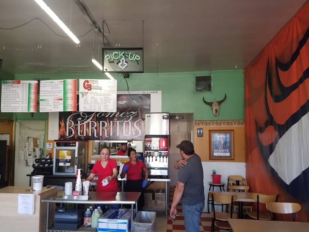 Gomez Burritos | restaurant | 5520 Washington St, Denver, CO 80216, USA | 3032920410 OR +1 303-292-0410