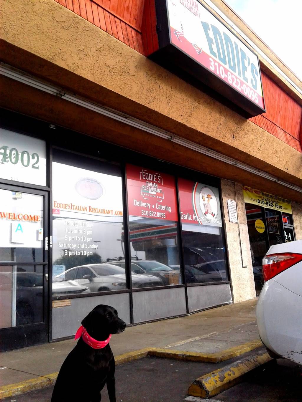 Eddie’s | restaurant | 4002 Lincoln Blvd, Marina Del Rey, CA 90292, USA | 3108220095 OR +1 310-822-0095