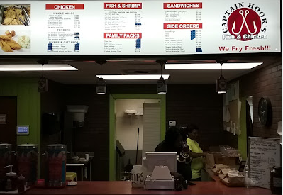 Captain Hooks Fish & Chicken | restaurant | 520 N Oates St, Dothan, AL 36303, USA | 3346991444 OR +1 334-699-1444