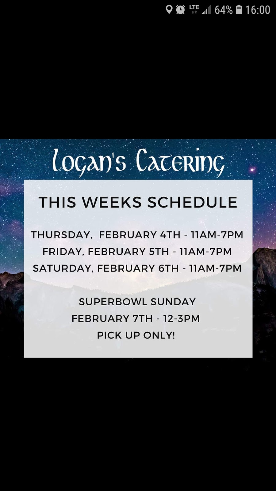 Logans Catering (food truck) | restaurant | 301-303 MO-131, Odessa, MO 64076, USA | 8162639080 OR +1 816-263-9080